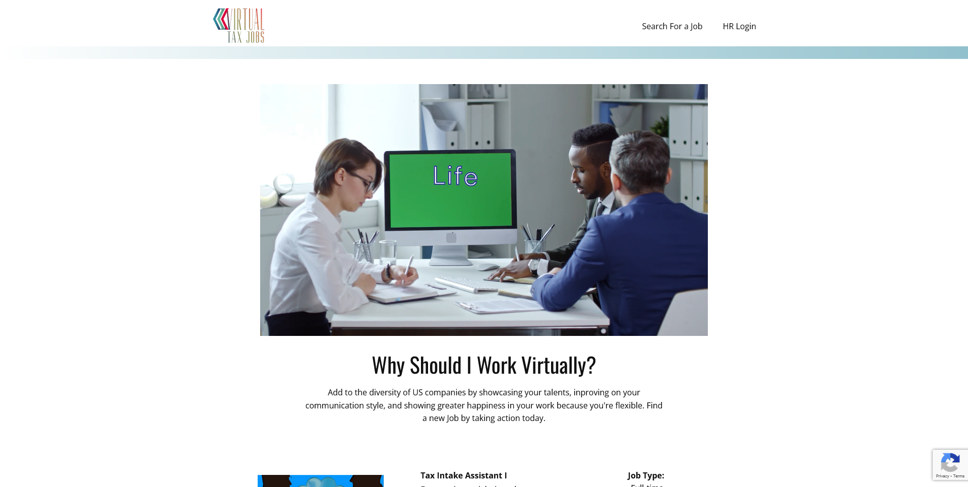 Virtual Tax Jobs